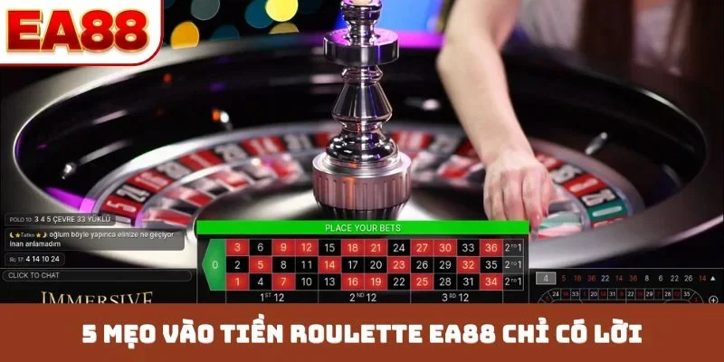5 mẹo vào tiền Roulette EA88 chỉ có lời